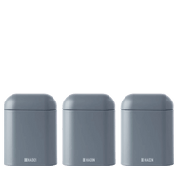 3pc Canister Set - Slate Grey