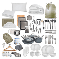 place-setting-2-bedding-Olive Check-Premium