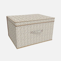 Canvas Storage Box with lid - various styles - UniKitOut
