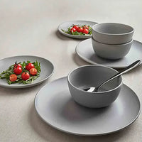 4x Person Deluxe Stoneware Dinner Sets
