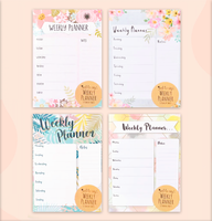 Weekly A4 Desk Planner