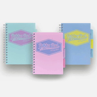 Pastel Project Books A5 - Assorted Pack of 3