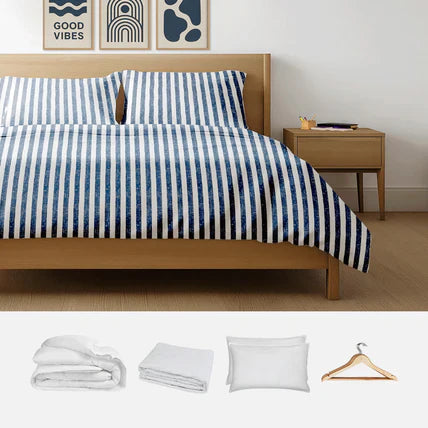 bedding-Slub Stripe-Premium
